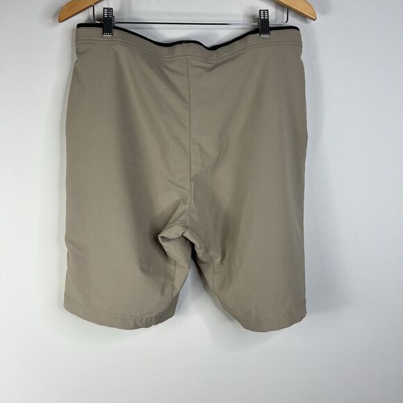 REI Technical Hiking Belted Shorts Mens Medium Khaki Tan Outdoors - Picture 2 of 7